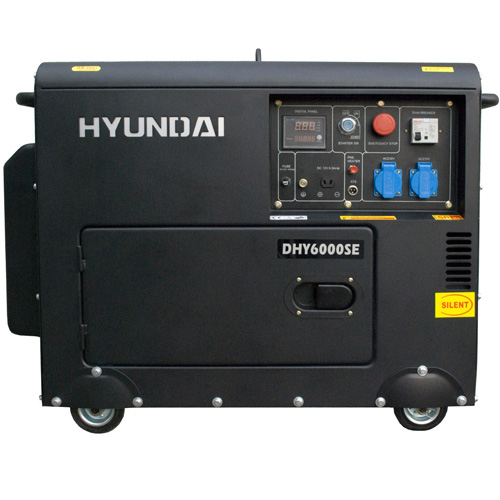 Генератор дизельный Hyundai DHY6000SE