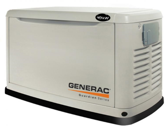 Резервный газовый генератор Generac 10 кВт