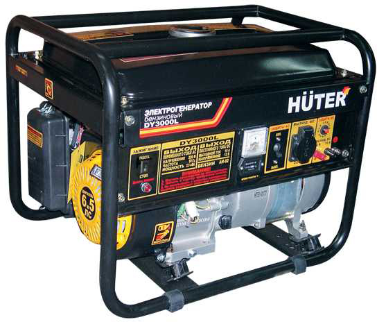 Бензогенератор Huter DY4000L