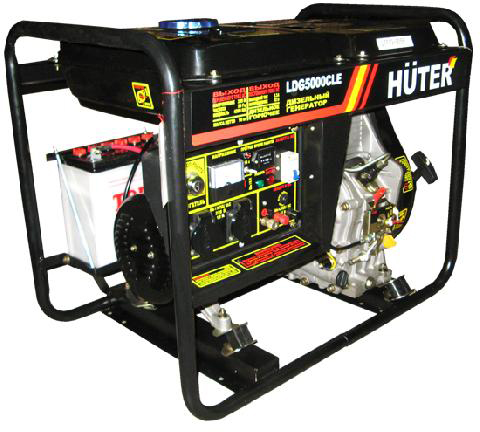 Дизельгенератор Huter LDG5000CLE