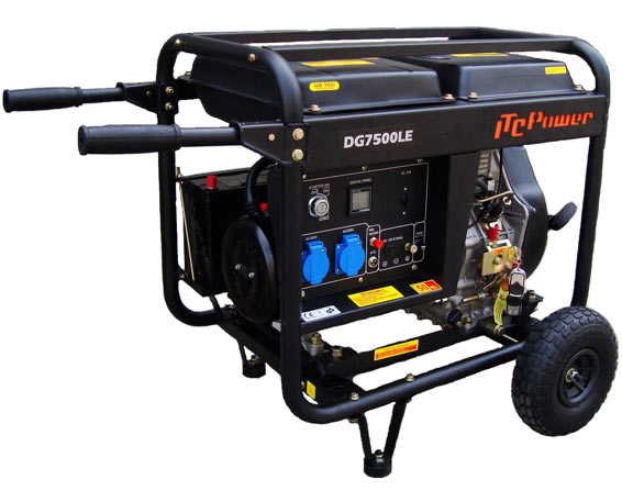 Генератор дизельный ITC POWER DG7500LEK