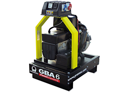 Открытый генератор PRAMAC GBA 17 SH150TDA000