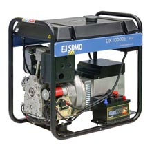 Дизель-генератор с электростартером SDMO DX 10000E